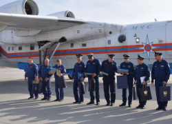 Летчиков, спасавших Воронежскую область от пожаров, проводили домой
