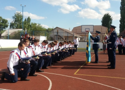 Борисоглебские кадеты простились со знаменем корпуса