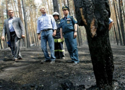 Девять лет назад Владимир Путин прибыл в выгоревшую от пожаров Воронежскую область