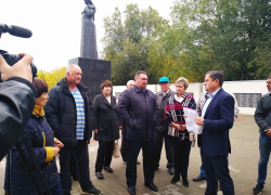 Реконструкция мемориала «Родина-мать» в Борисоглебске подошла к концу