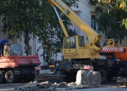 В Поворино памятник Ленину убрали с центральной площади города