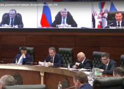 "Пропавший"  губернатор Воронежской области появился на видео с Дмитрием Медведевым