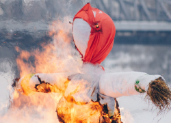 За сожжение чучела Масленицы можно получить крупный штраф