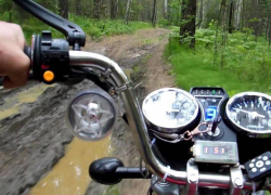 В Терновке задержали угонщиков мопеда