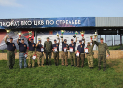 Как воронежские  казаки ножи метали 