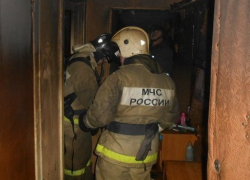 В Борисоглебске на улице 40 лет Октября вчера вечером сгорела квартира