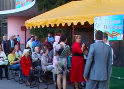 На гуляниях в честь  Дня Победы борисоглебцы угощались «фронтовой» кашей и пели в караоке