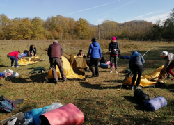 Воспитанники Борисоглебского Центра «Журавлик» совершили поход в горы