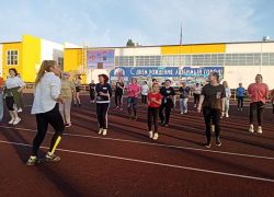 На стадионе СК «Борисоглебский» начался сезон бесплатных фитнес-тренировок