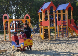 В поворинском селе Мазурка открыли парк отдыха