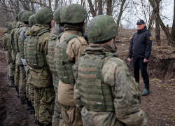 Границы Черноземья охраняют бойцы из Бурятии 