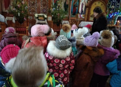 Борисоглебские дошколята посетили Казанский храм