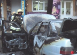 На Привокзальной улице Новохоперска сгорел автомобиль