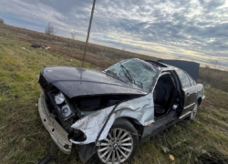 Житель Подмосковья погиб в перевернувшейся иномарке в Новохоперском районе