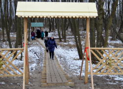 Активисты Терновского района благоустроили колодец Студёный