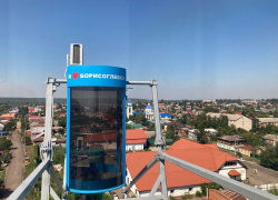В Борисоглебске заработало новое колесо обозрения