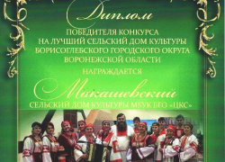 В Борисоглебском округе выбрали лучший сельский Дом культуры