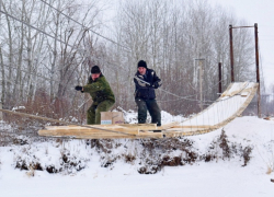 Борисоглебск и поселок Теллермановский соединит новый подвесной мост через реку Ворона