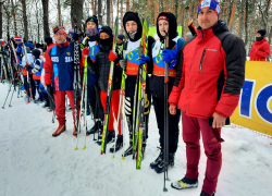 В Борисоглебске прошли соревнования лыжников 