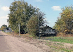 В селе Есипово Терновского района установили уличные фонари