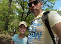 В День отца семейным веломаршрутом с борисоглебцами поделился Алишер Шарипов