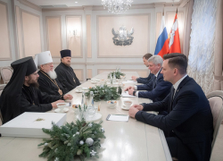 Губернатору Воронежской области представили нового епископа