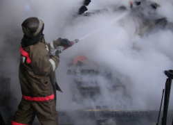 В Борисоглебске на Матросовской сгорела надворная постройка