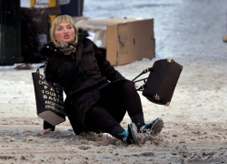 В Воронежской области за две недели гололед успел покалечить 2,5 тысячи человек