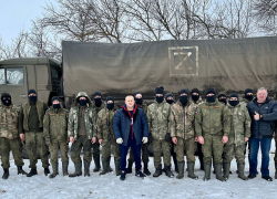 Глава Терновского района отвёз очередную партию груза бойцам СВО