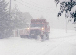 Ночная  метель прошла в Борисоглебске без разрушительных последствий