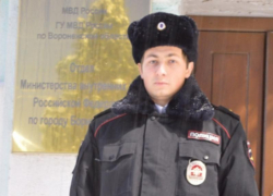 Борисоглебского полицейского, поймавшего преступника в свой выходной, отметило руководство