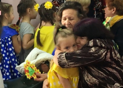 В Борисоглебске Детский сад № 20 в День пожилого человека встречал гостей