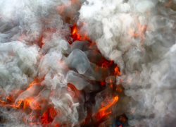 В Борисоглебске сегодня ночью горел автомобиль.