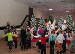 На зимних каникулах борисоглебские дети «зажигали» на дискотеке