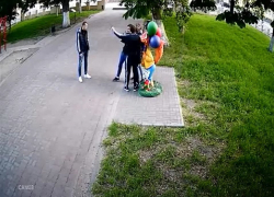 Данные о хулиганах из сквера поступили в полицию Борисоглебска