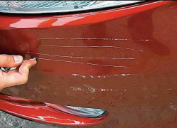 Житель Борисоглебска умышленно поцарапал чужой автомобиль