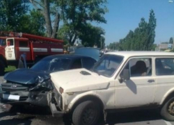 В Грибановском районе произошло столкновение двух автомобилей