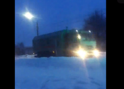 Проезд колонны Росгвардии через Борисоглебск снял на видео наш читатель