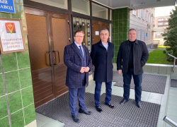 Новый мэр Борисоглебска проведал старого на новом рабочем месте