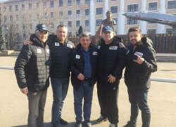 В рамках автопробега «По тайным дорогам истории» Борисоглебск посетил Григорий Твалтвадзе