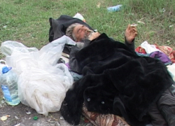 Парализованного бездомного, который пролежал две недели на мусорке Борисоглебска, забрала «скорая»