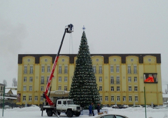 Стало известно, когда в Борисоглебске установят главную новогоднюю елку