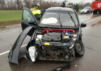 Под Борисоглебском не уступившего дорогу автомобилиста госпитализировали с травмами