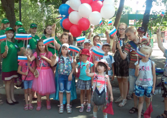 В Борисоглебске отметили День российского флага