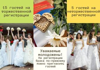 В ЗАГСы Воронежской области пускают в масках, но без QR-кодов