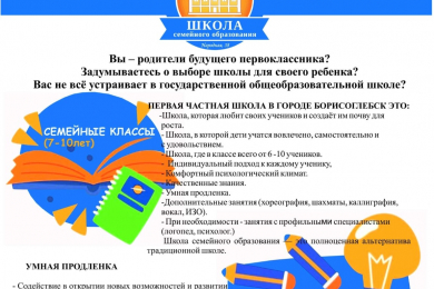 Первая частная начальная школа  - 