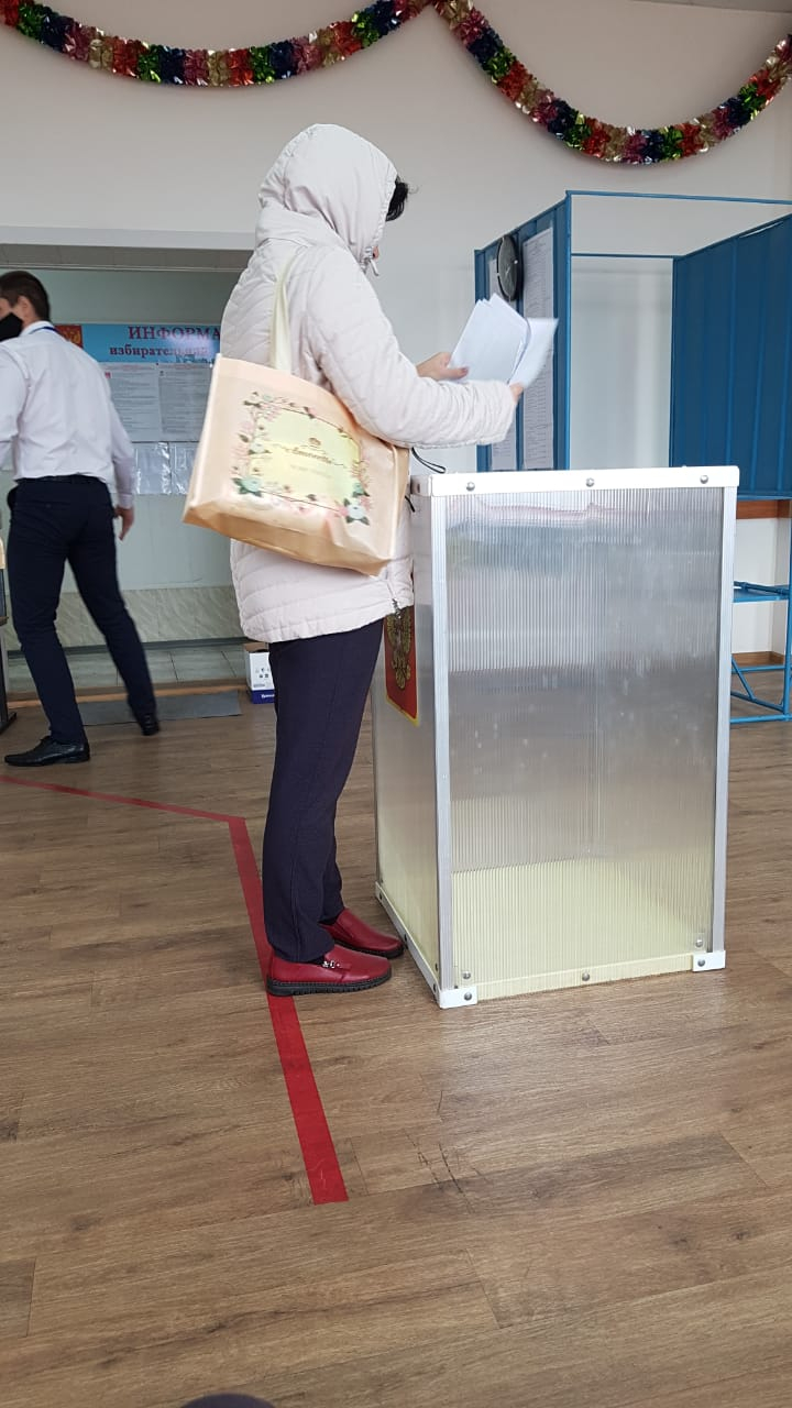 Последний день голосования: на участках Борисоглебска избиратели появились с самого утра