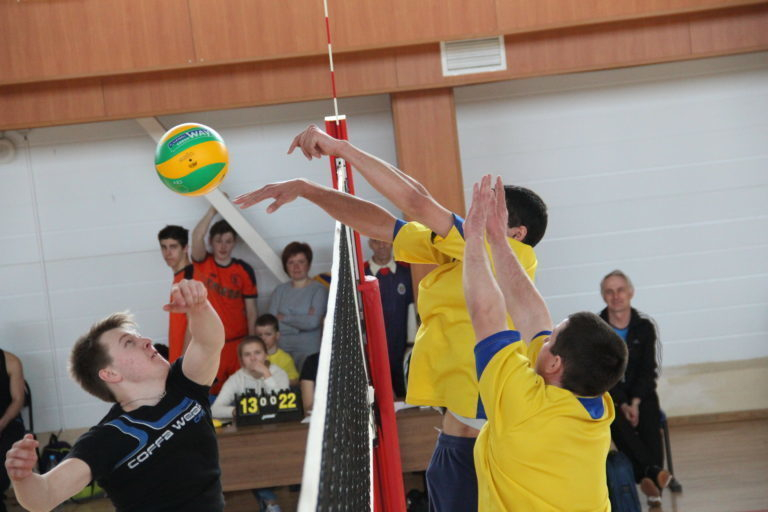 В Борисоглебске сельская молодежь округа сразилась в волейбол