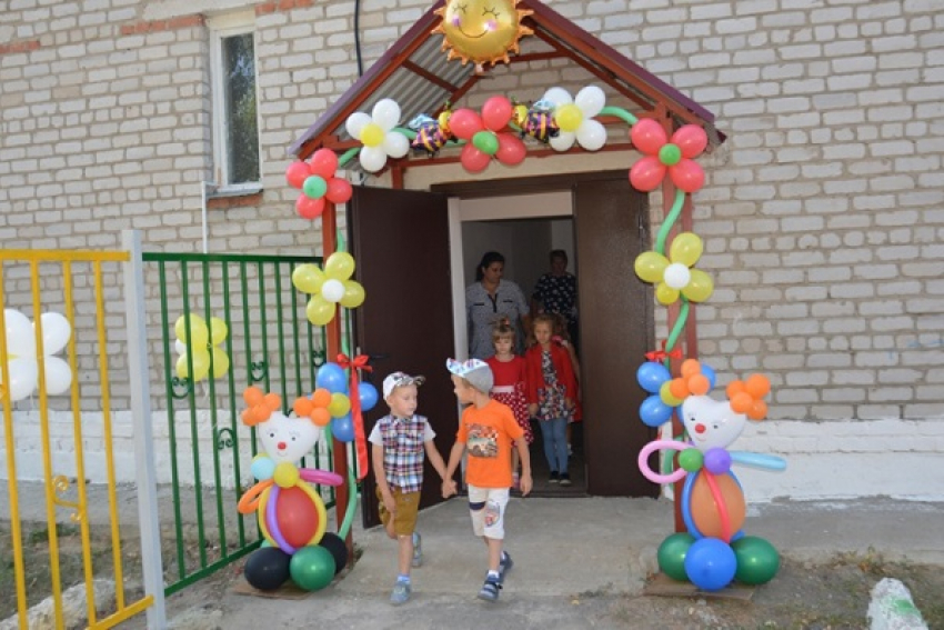 В одном из сёл Поворинского района впервые за 30 лет открыли дошкольную группу