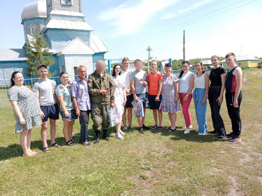  Терновские школьники встретились с бойцами СВО 